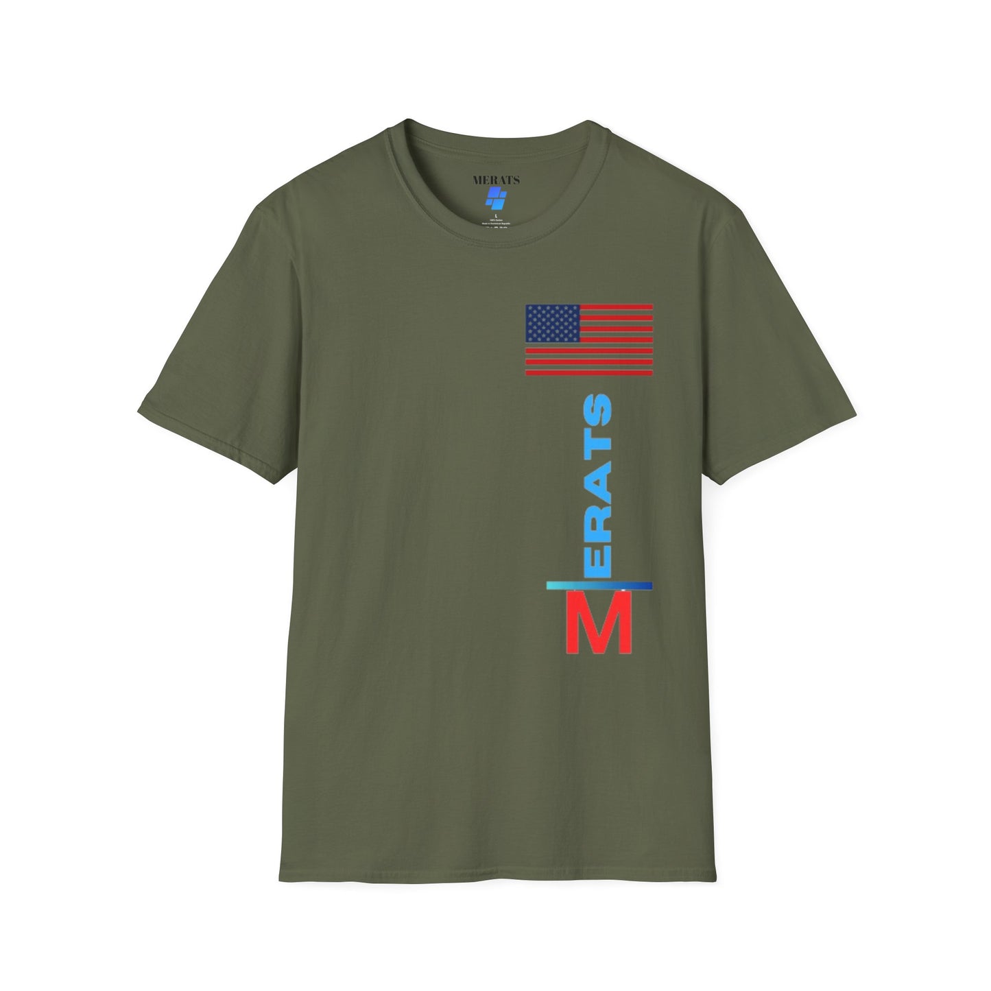 American Flag Graphic T-Shirt