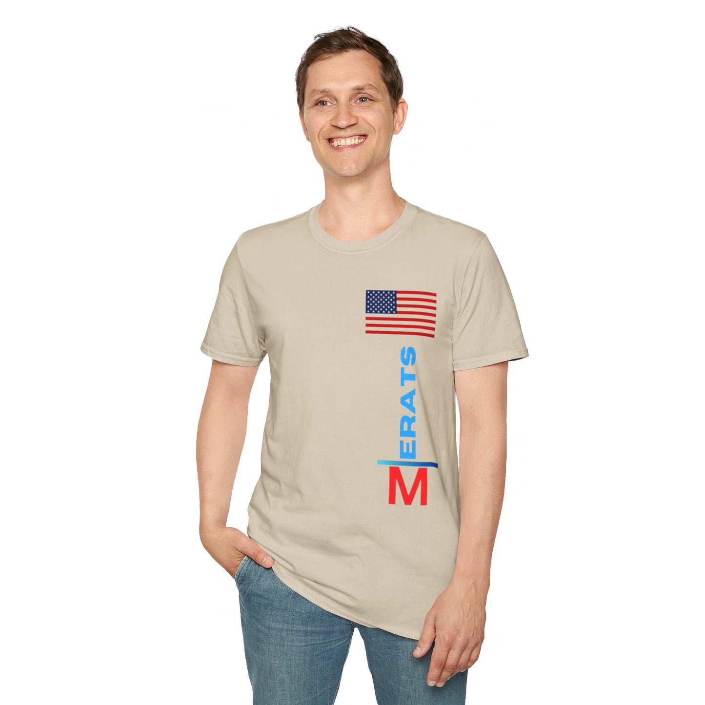 American Flag Graphic T-Shirt