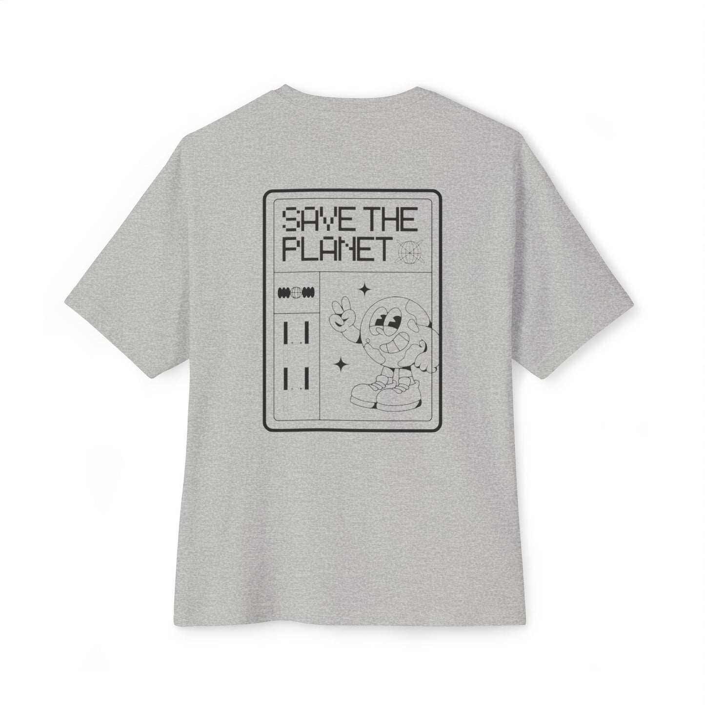 SAVE THE PLANET OVERSIZED TEE