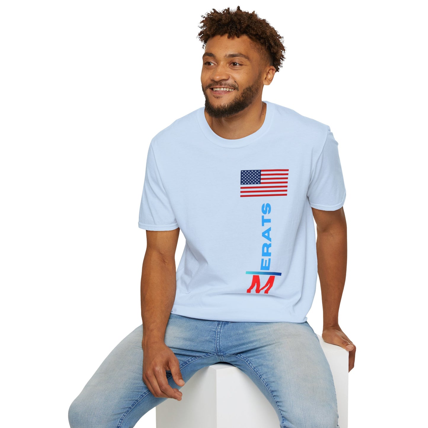 American Flag Graphic T-Shirt