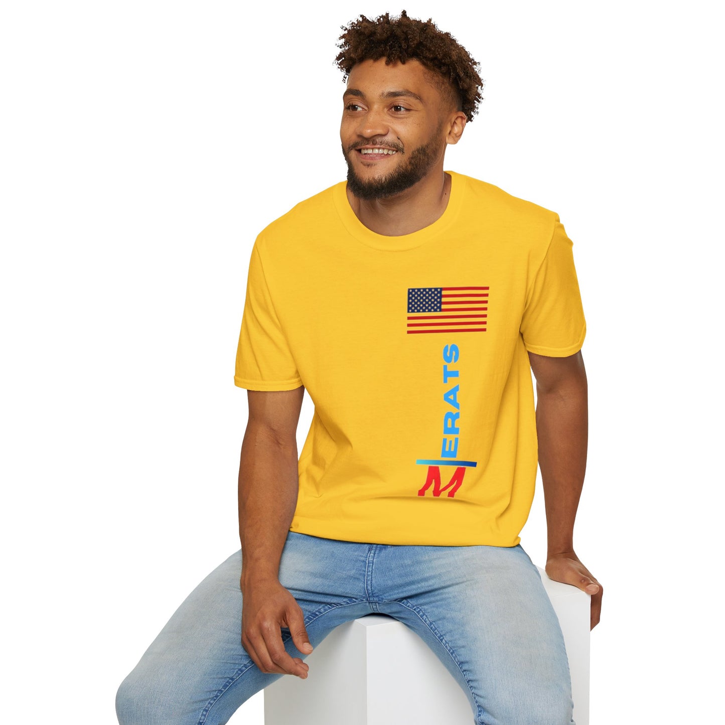 American Flag Graphic T-Shirt