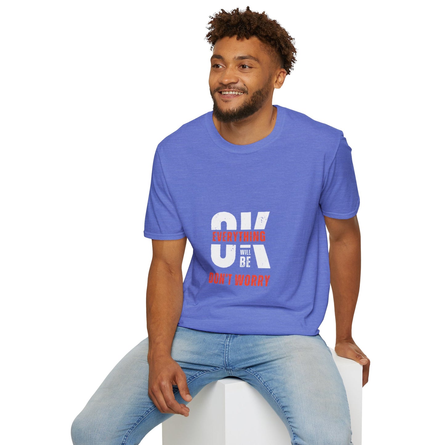 Everything’s Gonna Be OK” Graphic T-shirt casual comfort MADE IN USA