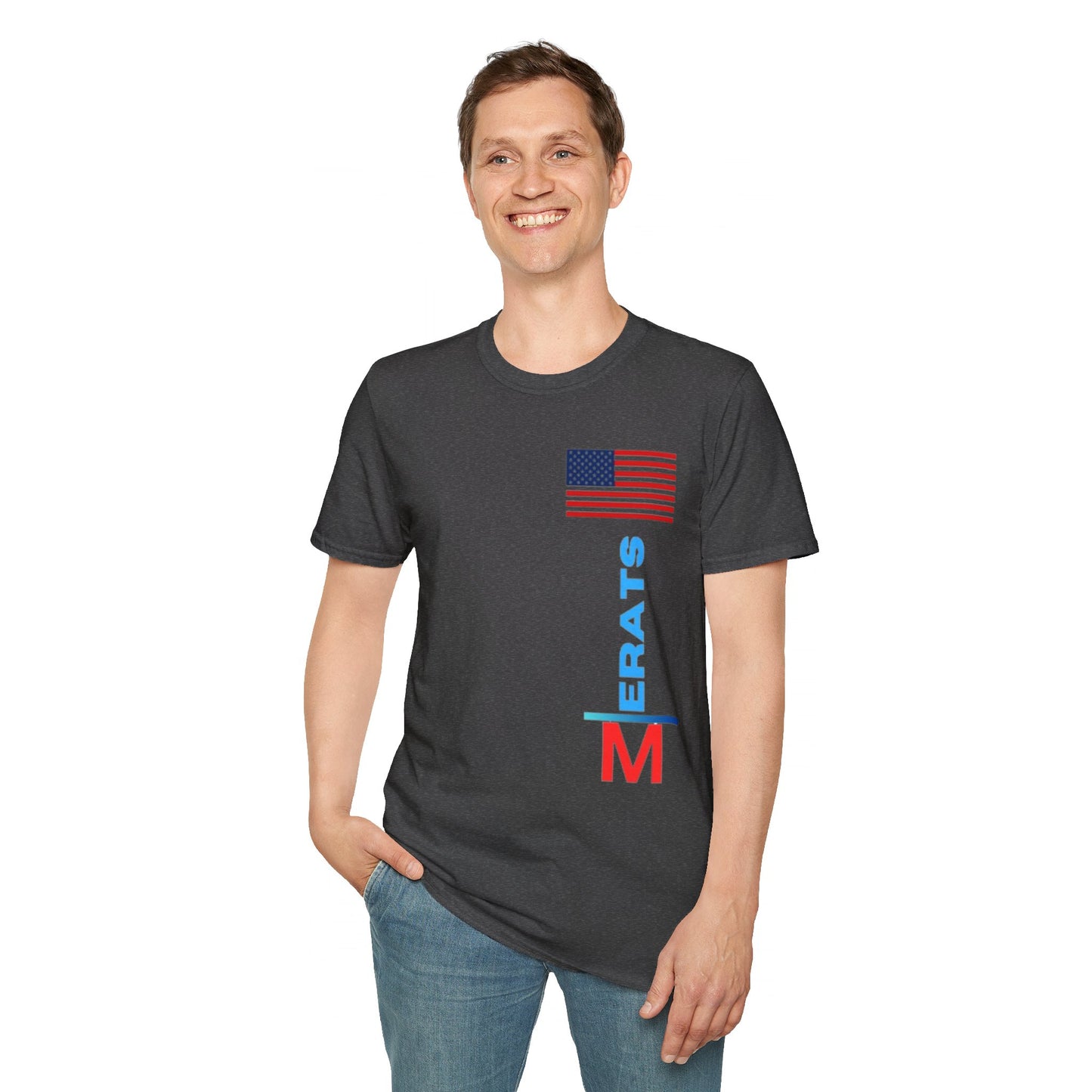 American Flag Graphic T-Shirt