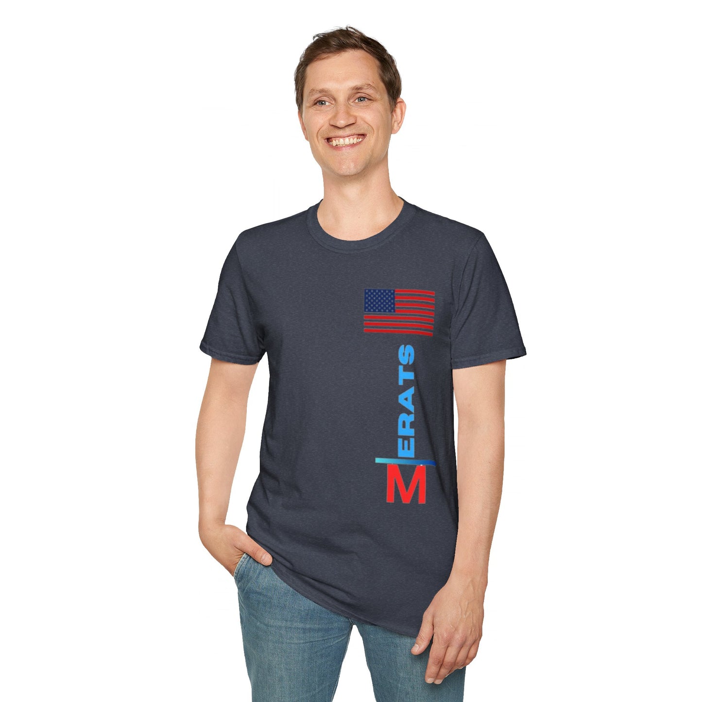 American Flag Graphic T-Shirt