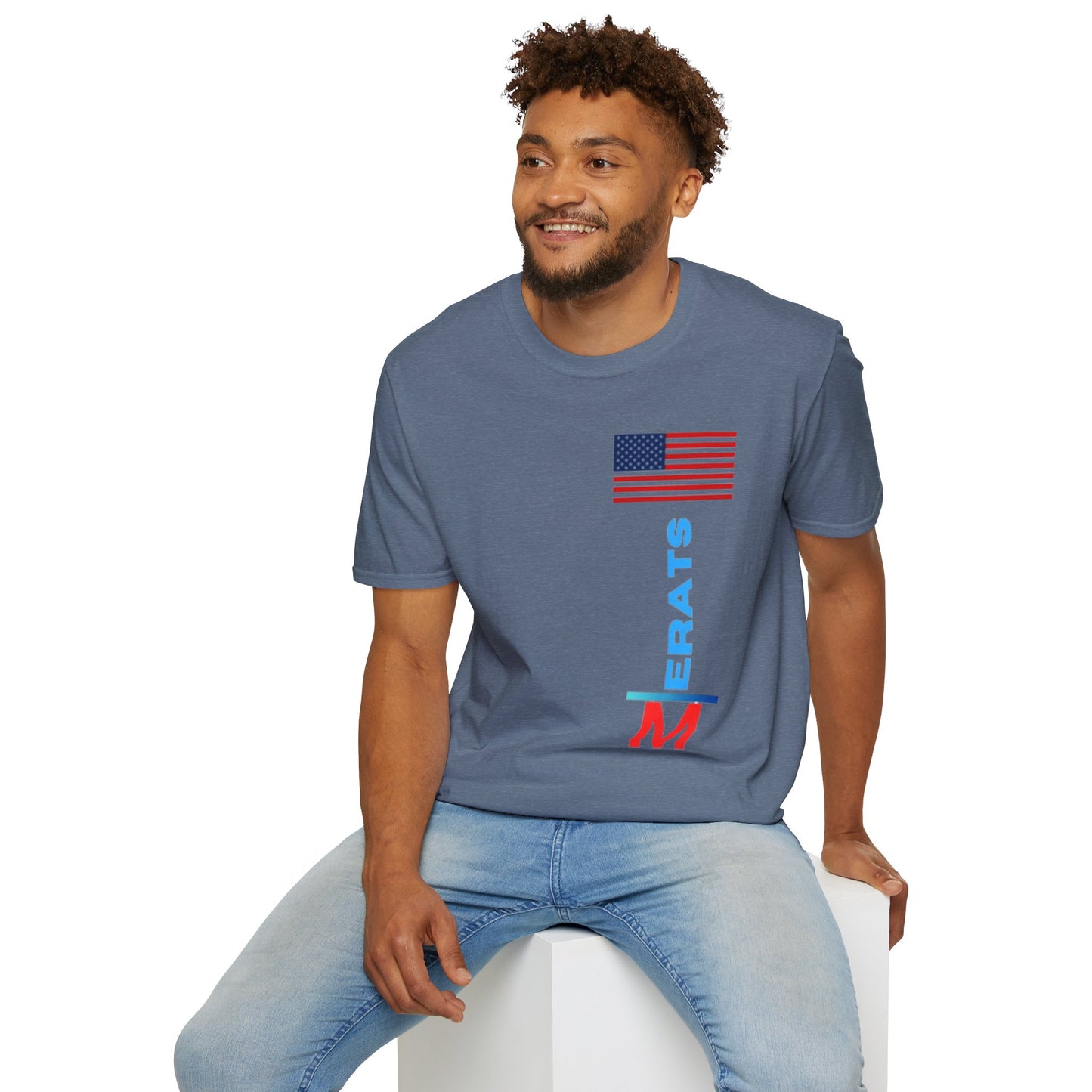 American Flag Graphic T-Shirt