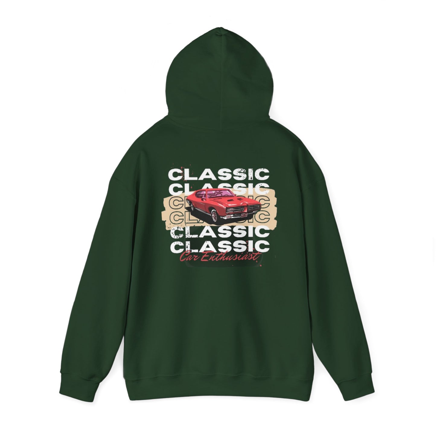 VINTAGE CAR Hooded Sweatshirt