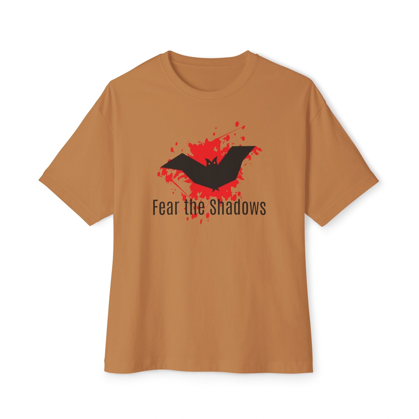 FEAR THE SHADOW Oversized  Tee