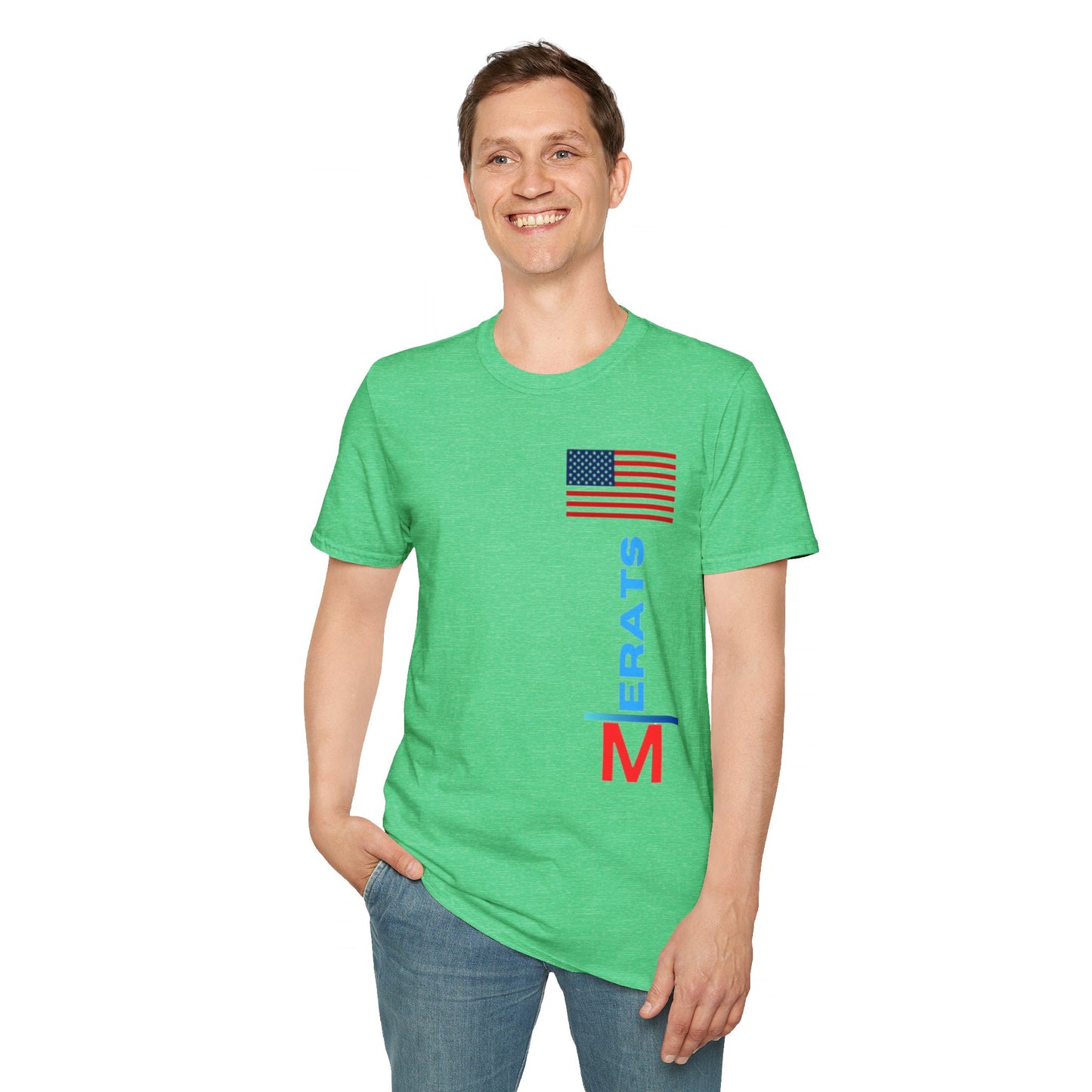 American Flag Graphic T-Shirt