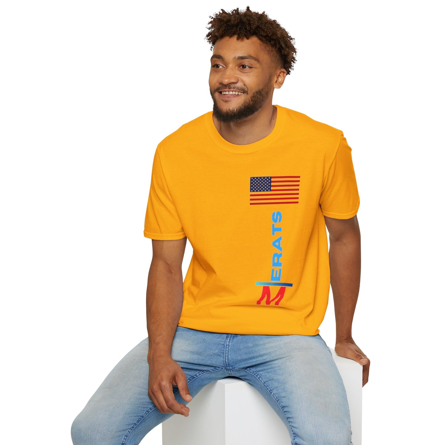 American Flag Graphic T-Shirt