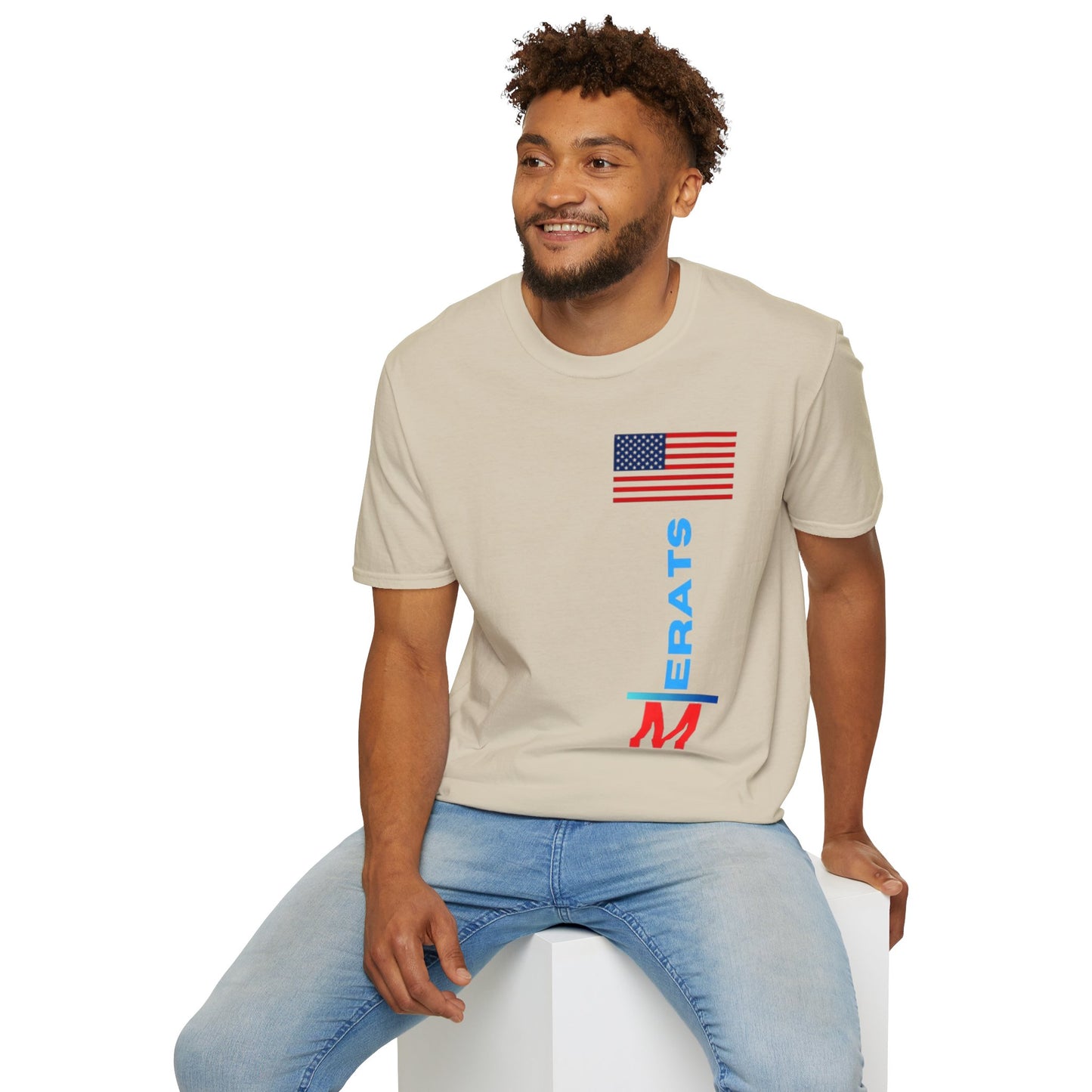 American Flag Graphic T-Shirt