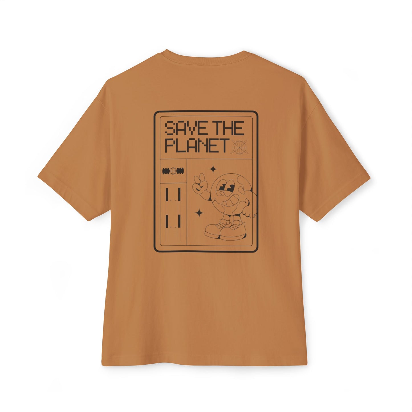 SAVE THE PLANET OVERSIZED TEE