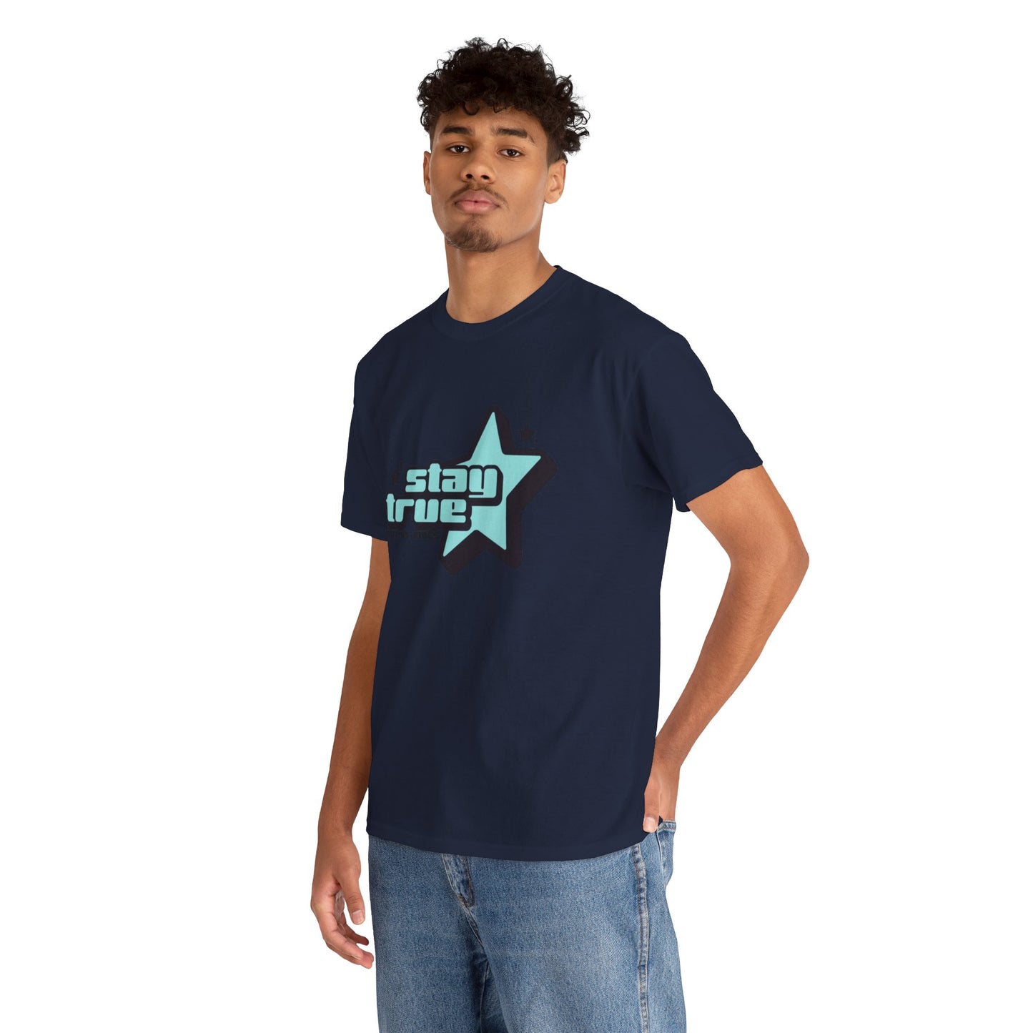 STAY POSITIVE GRAPHIC TEE