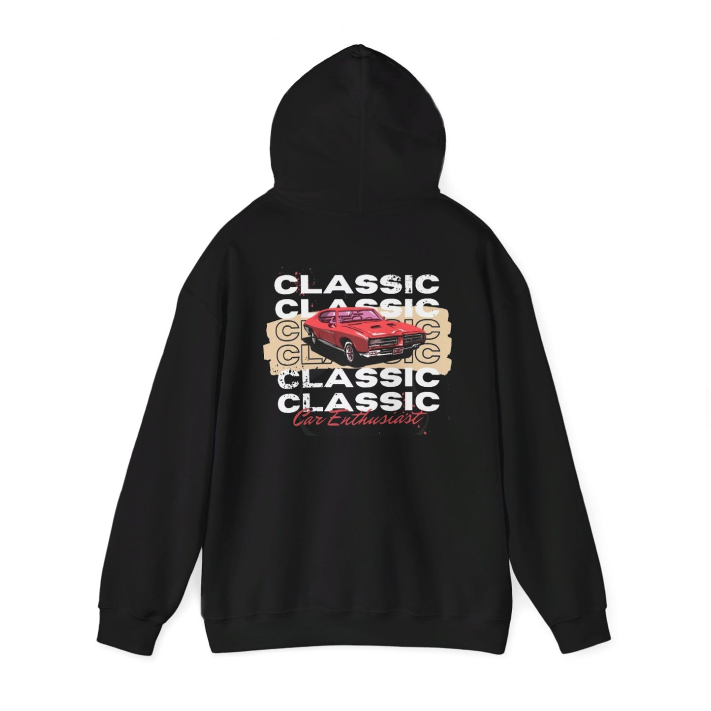 VINTAGE CAR Hooded Sweatshirt