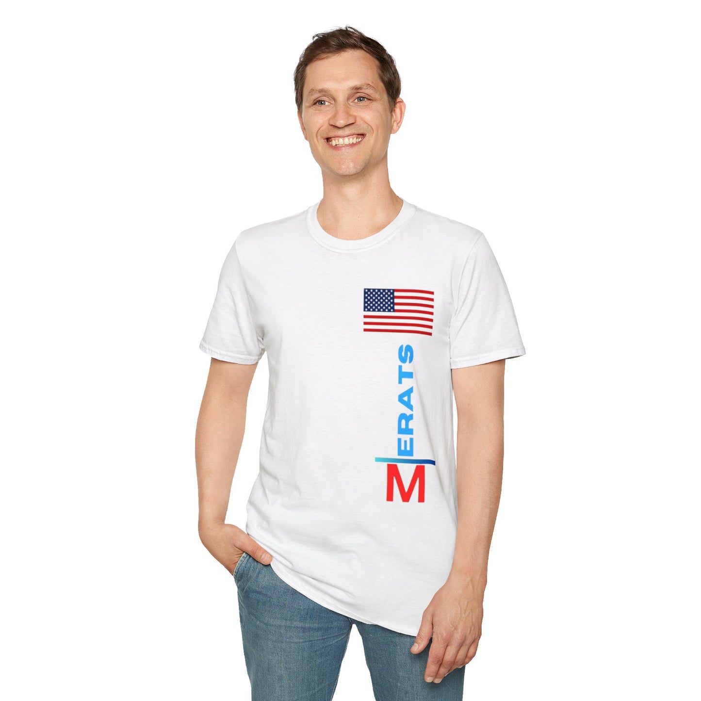 American Flag Graphic T-Shirt