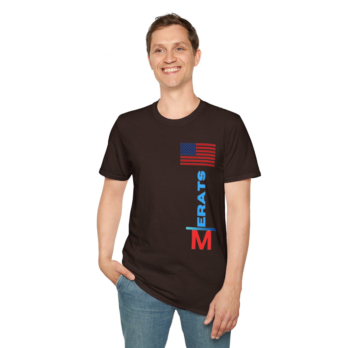 American Flag Graphic T-Shirt