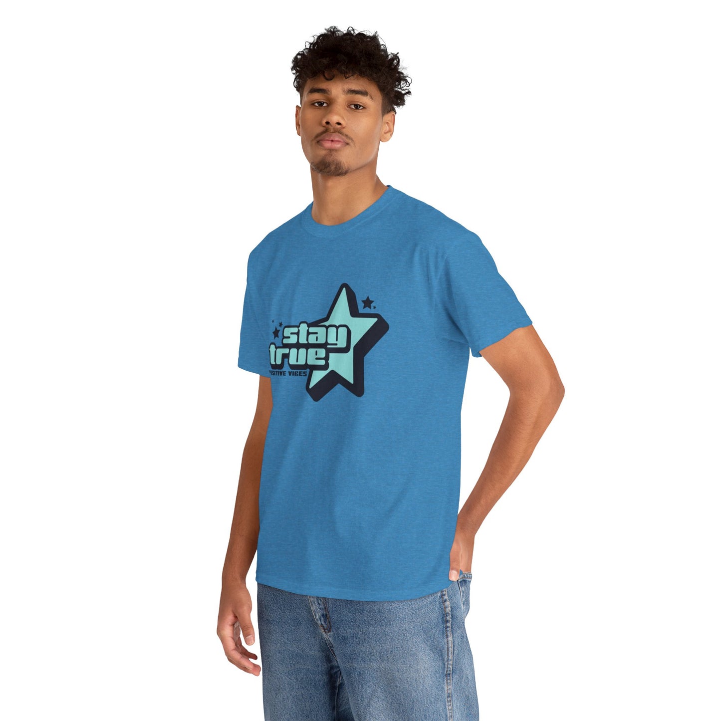 STAY POSITIVE GRAPHIC TEE