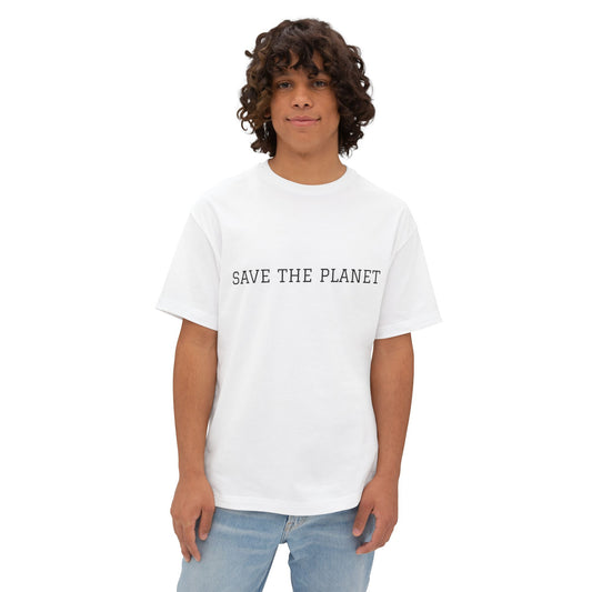 SAVE THE PLANET OVERSIZED TEE