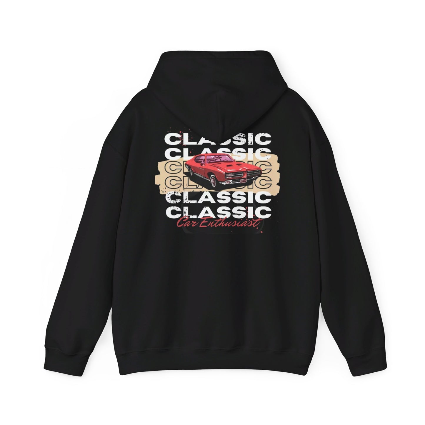 VINTAGE CAR Hooded Sweatshirt