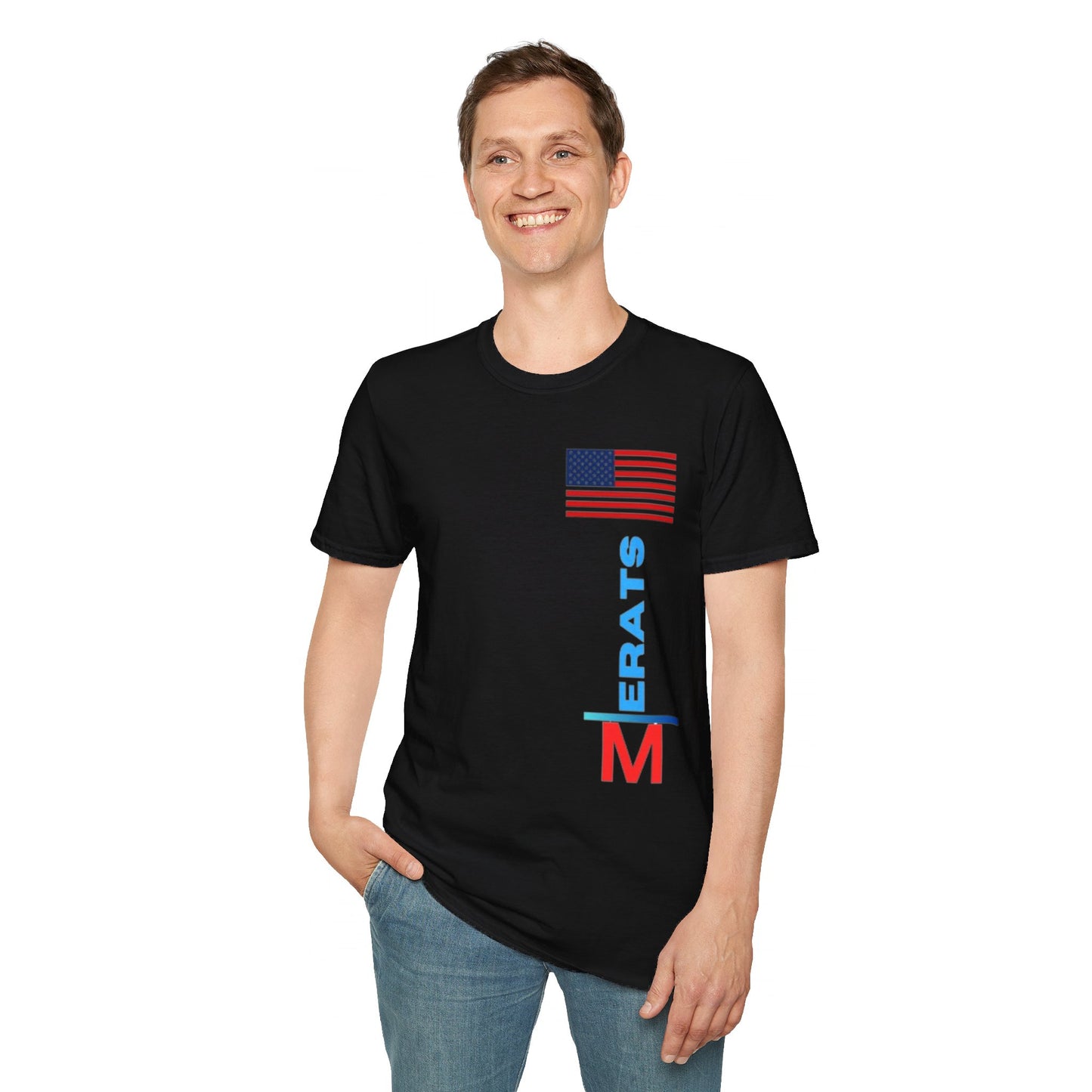 American Flag Graphic T-Shirt