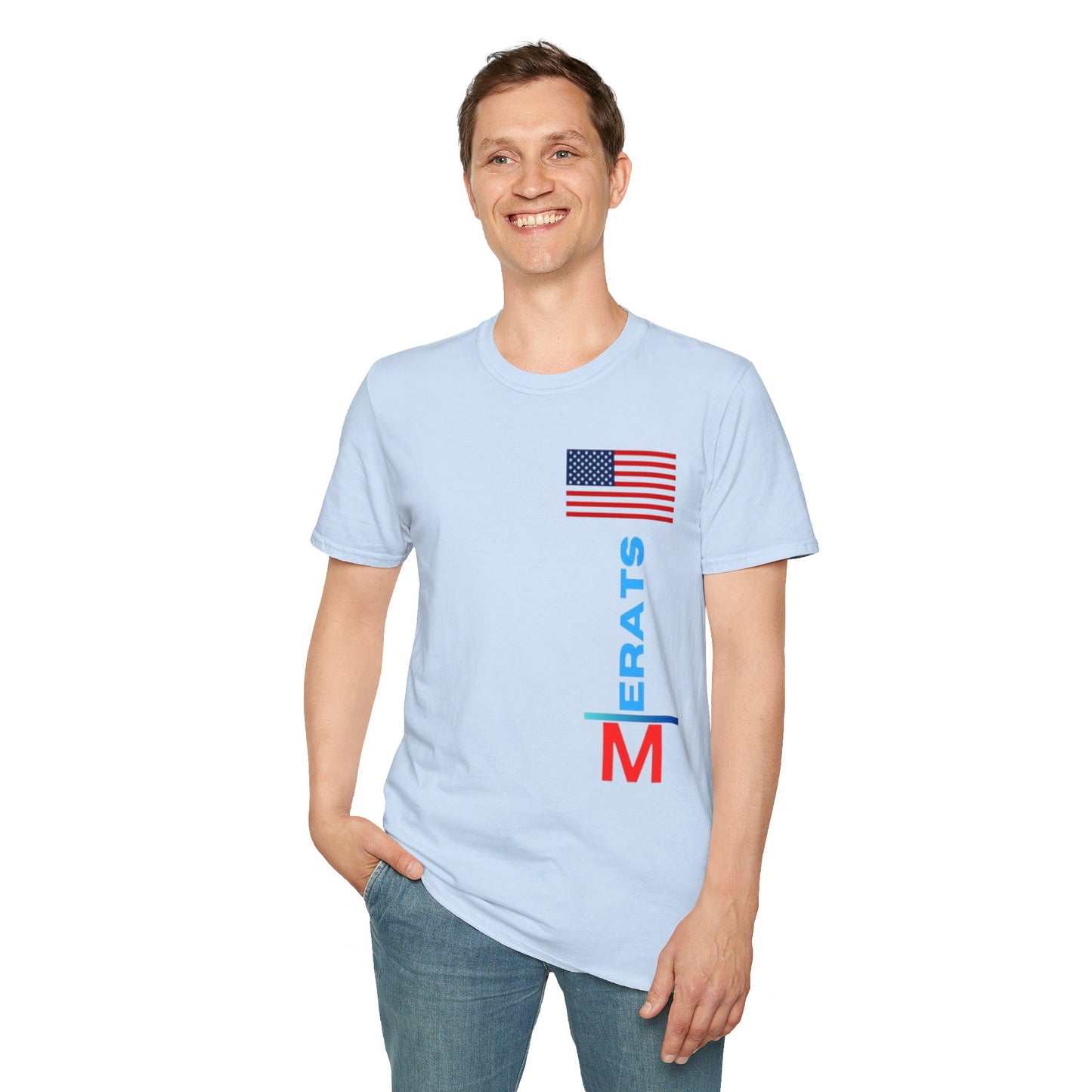 American Flag Graphic T-Shirt