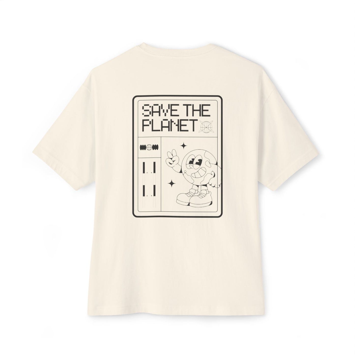 SAVE THE PLANET OVERSIZED TEE