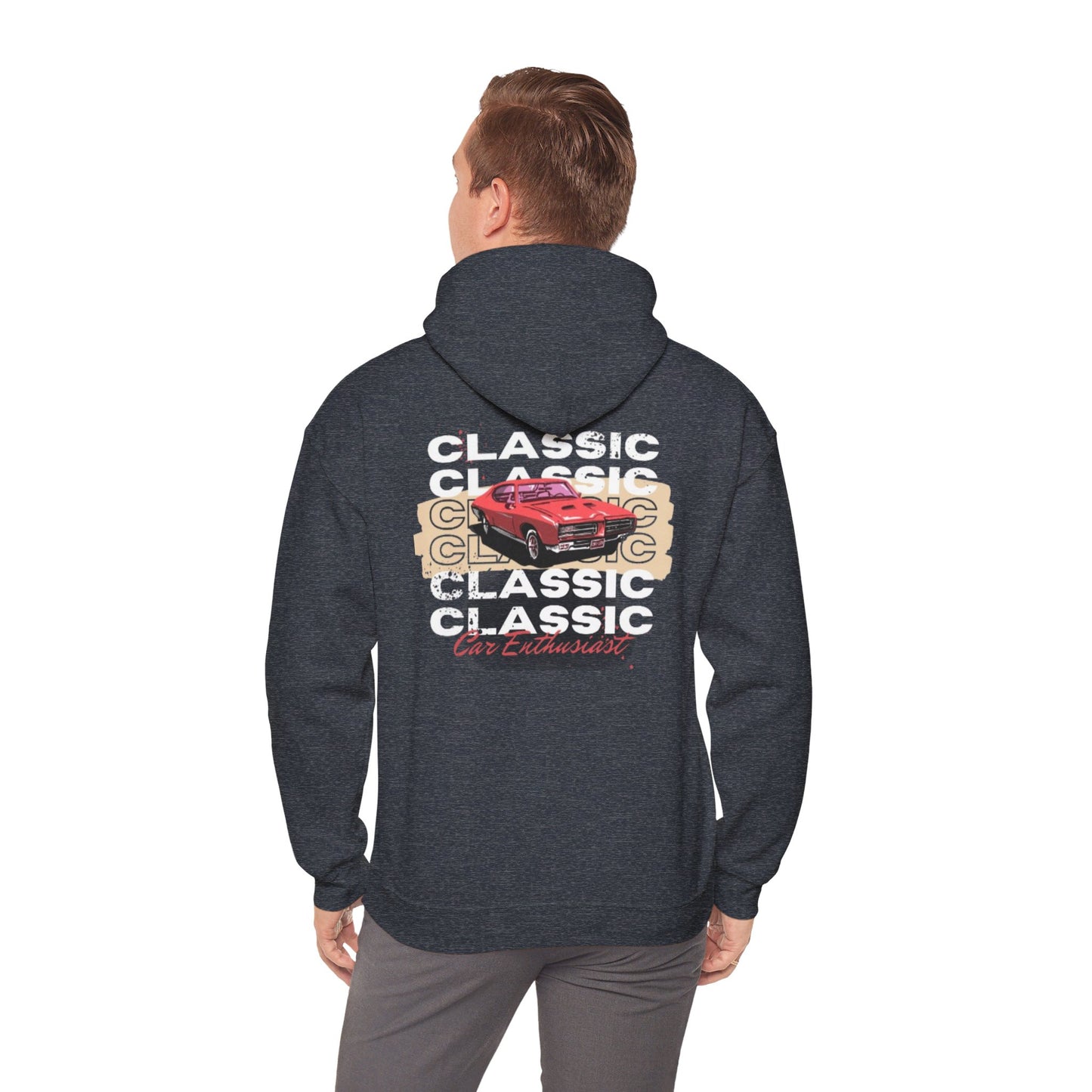 VINTAGE CAR Hooded Sweatshirt