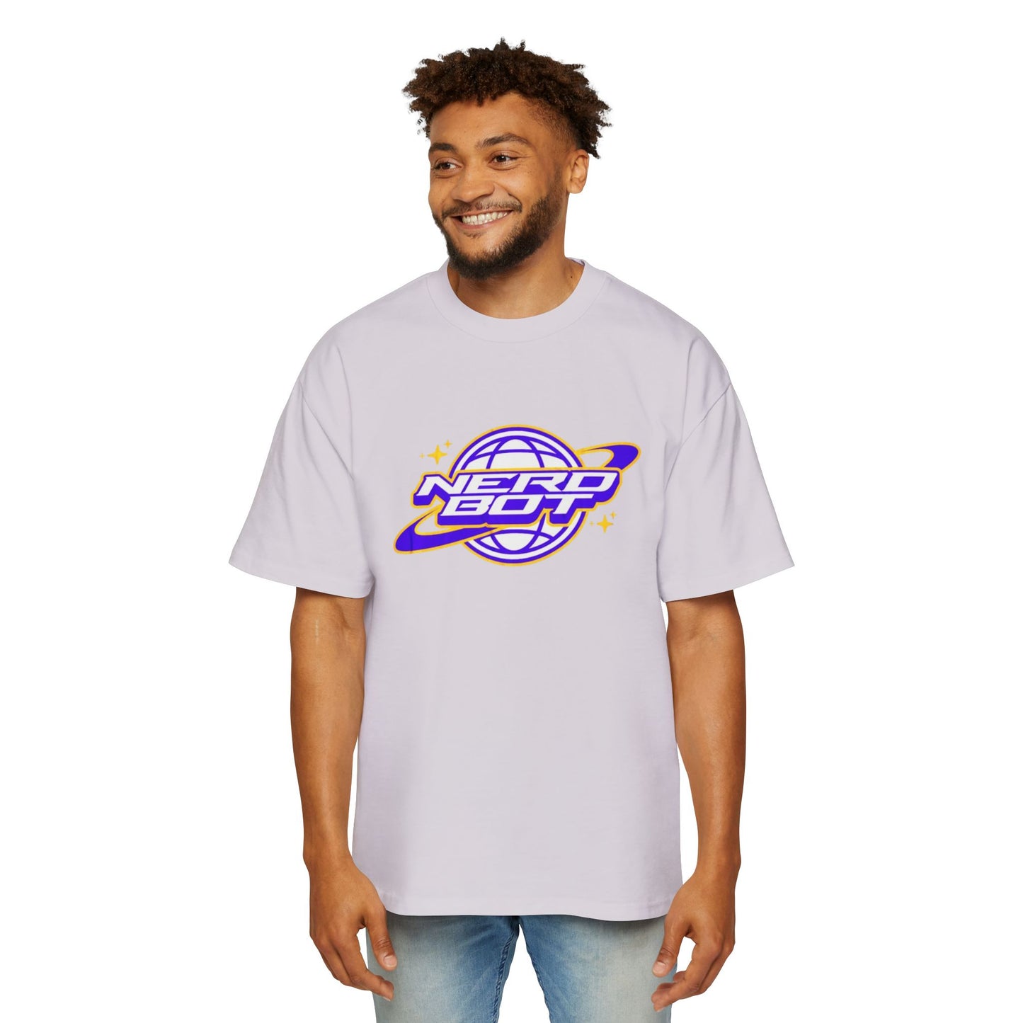 NERD BOT  Heavy Oversized Tee