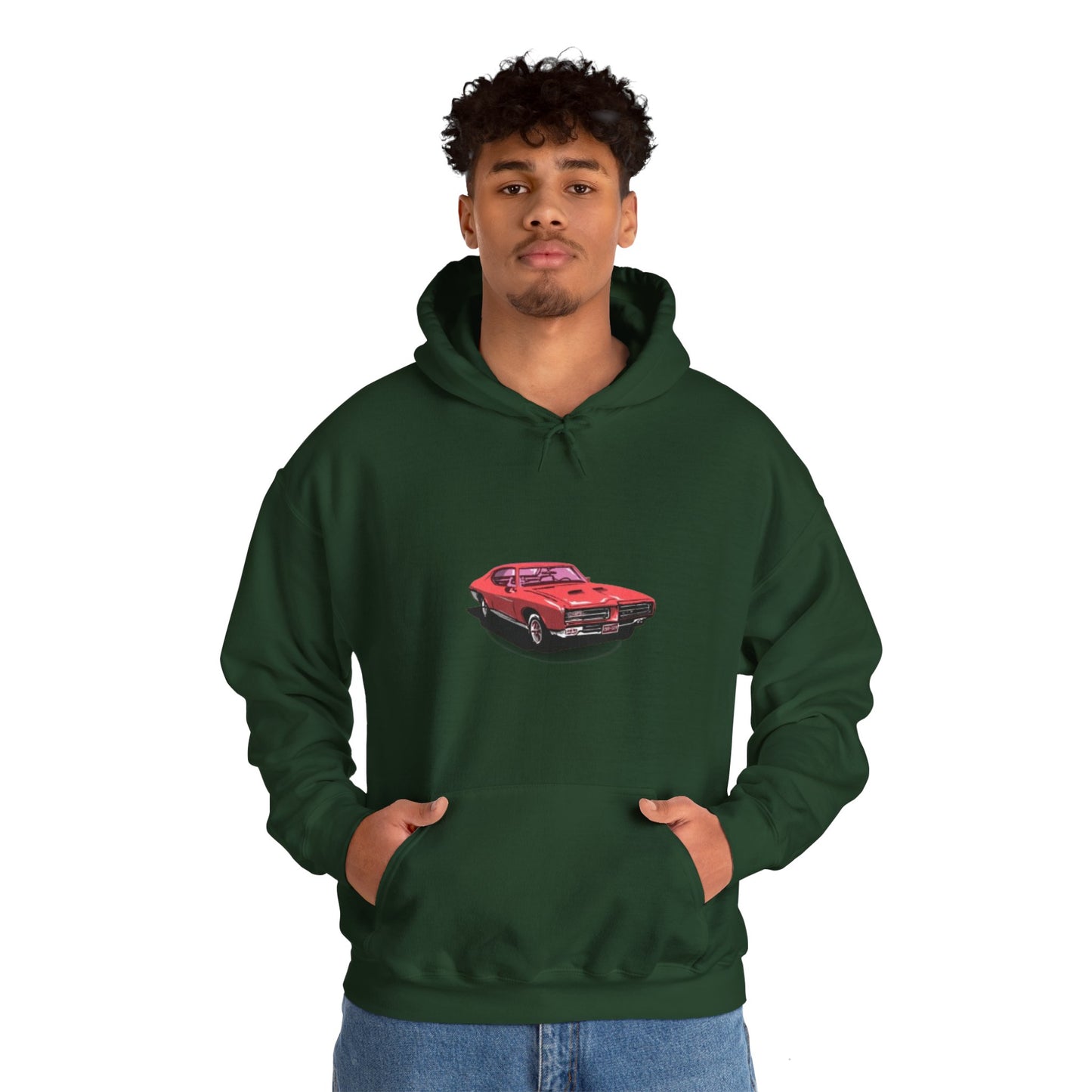 VINTAGE CAR Hooded Sweatshirt