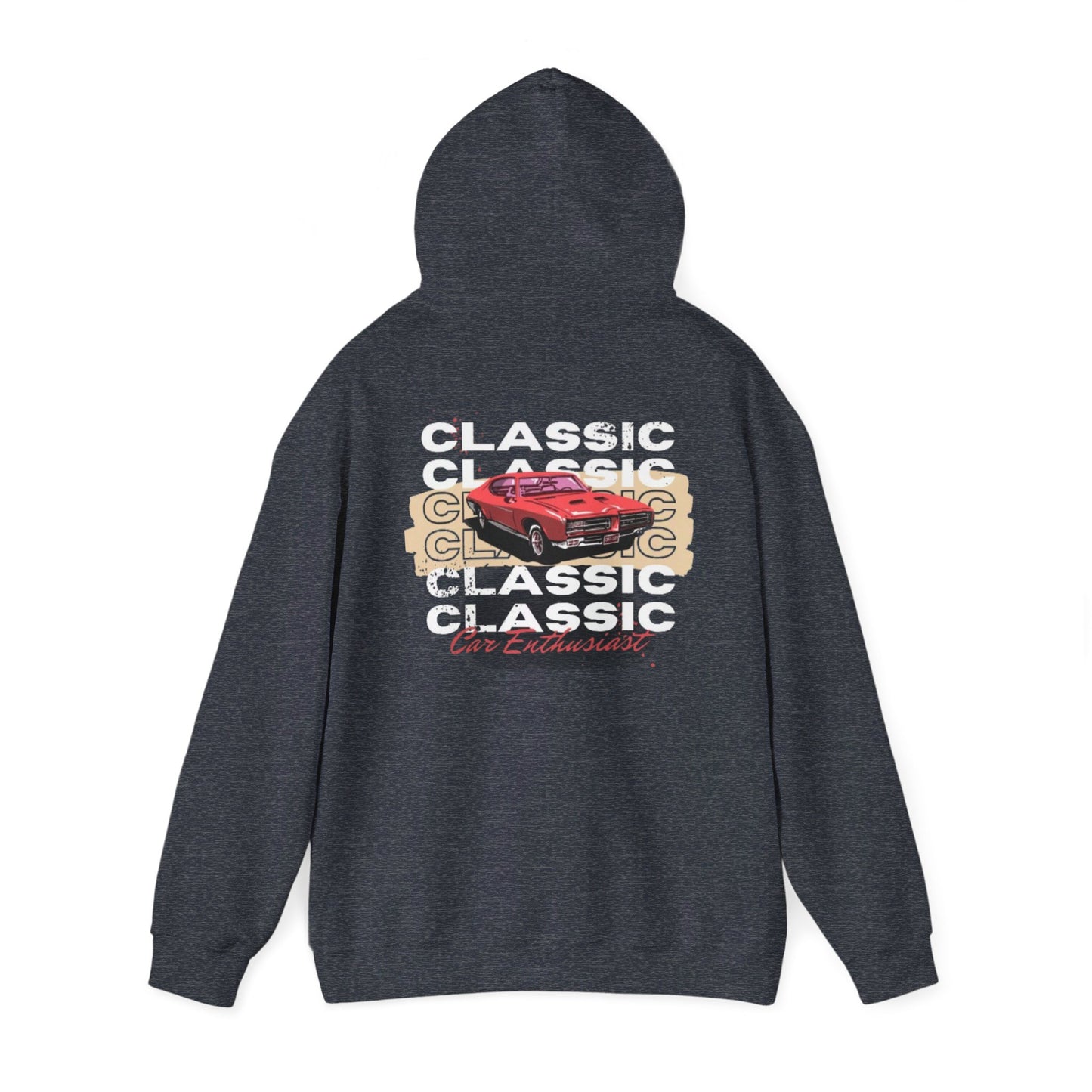 VINTAGE CAR Hooded Sweatshirt