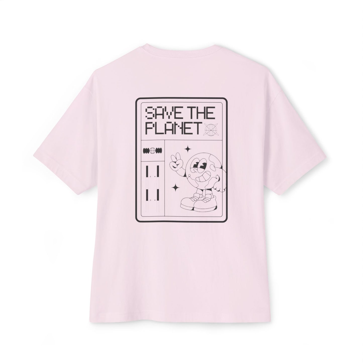 SAVE THE PLANET OVERSIZED TEE