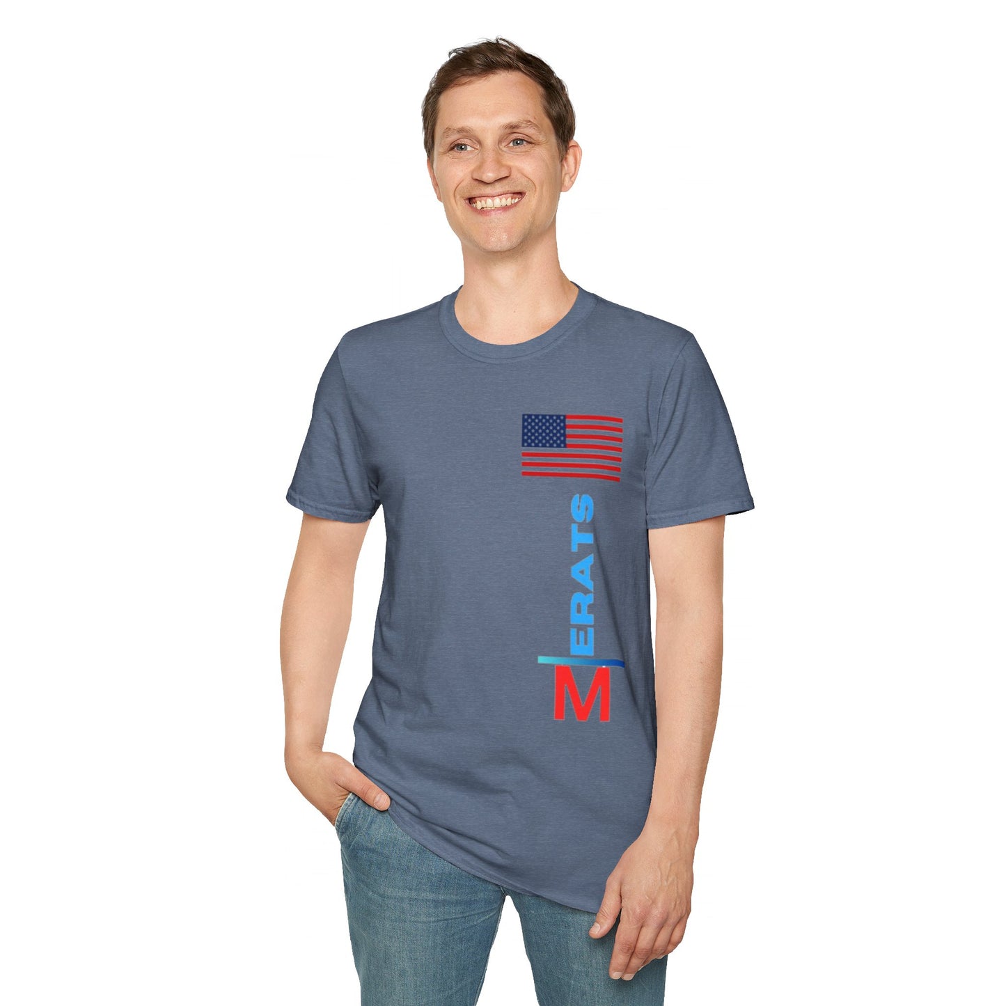 American Flag Graphic T-Shirt