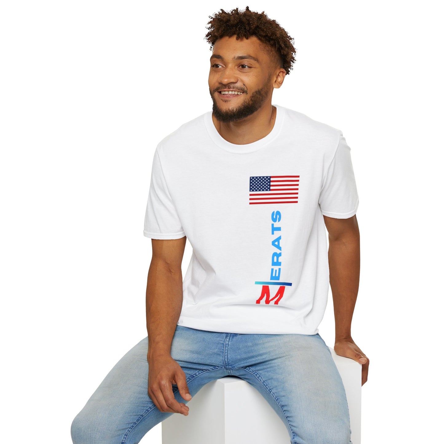 American Flag Graphic T-Shirt