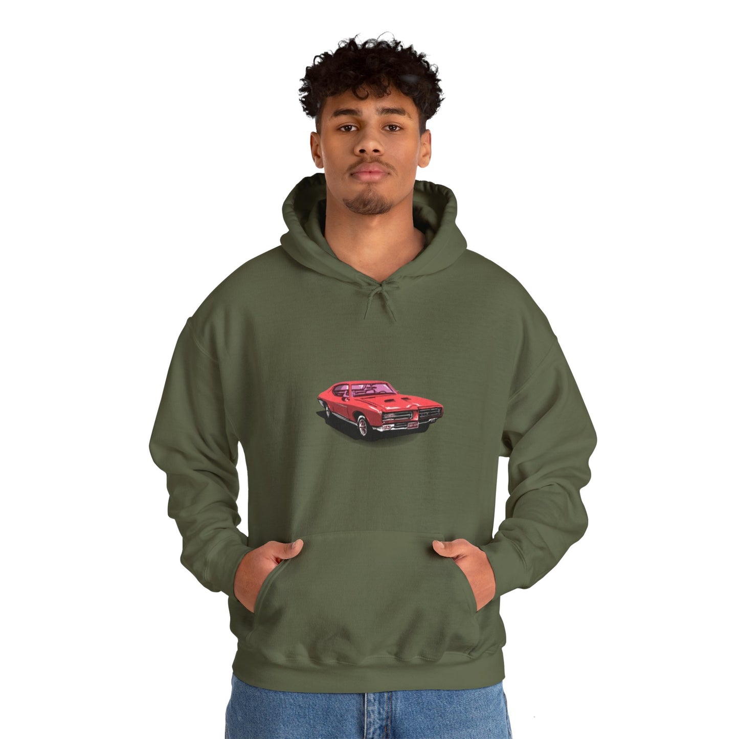 VINTAGE CAR Hooded Sweatshirt