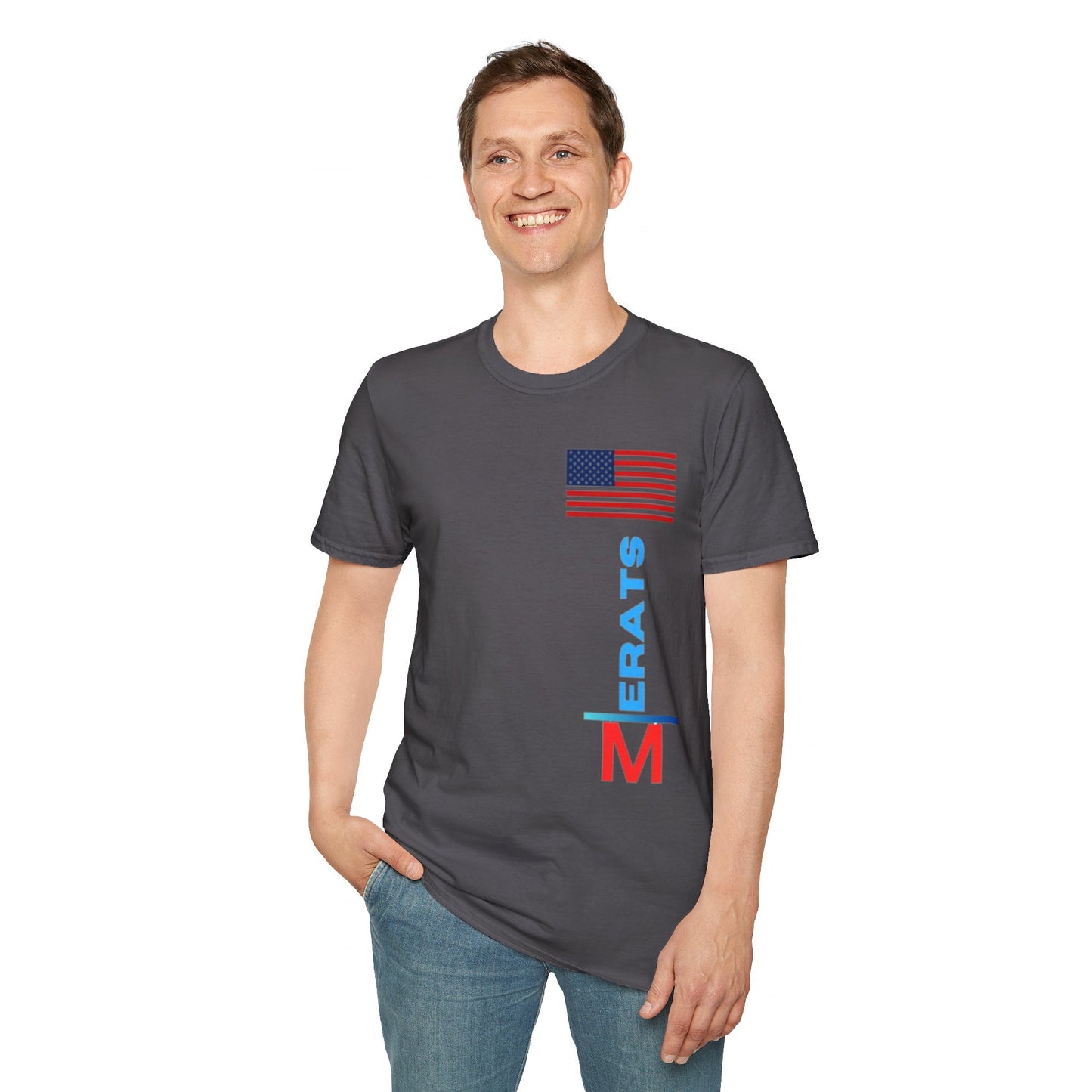 American Flag Graphic T-Shirt