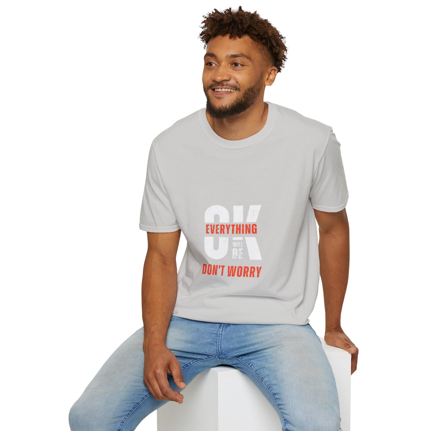 Everything’s Gonna Be OK” Graphic T-shirt casual comfort MADE IN USA