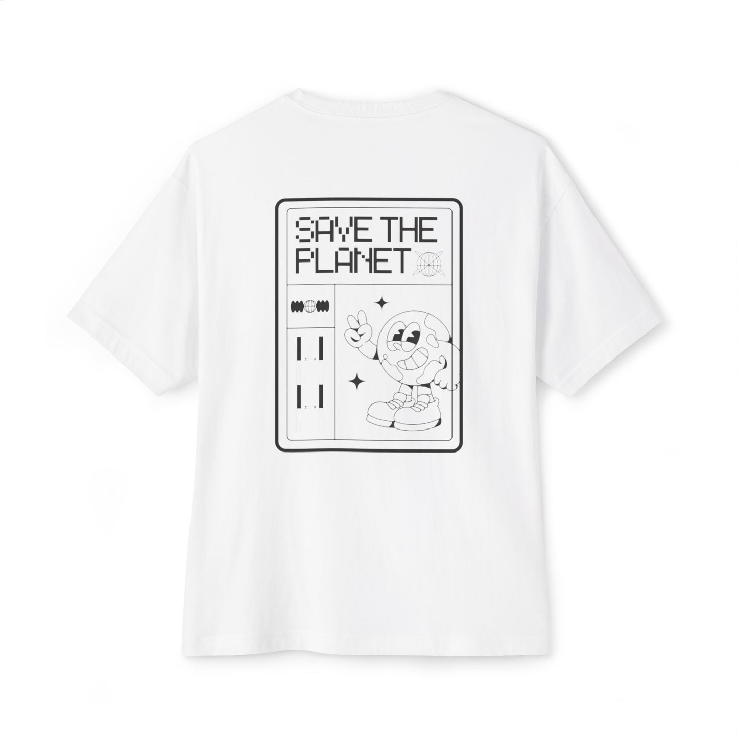 SAVE THE PLANET OVERSIZED TEE