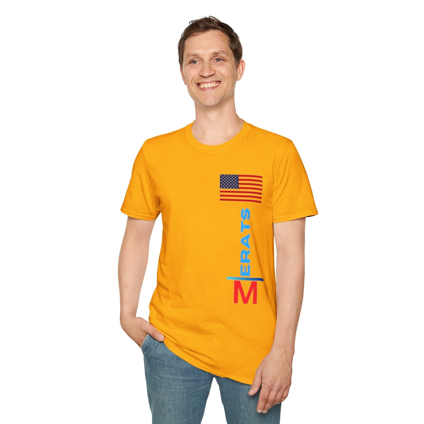 American Flag Graphic T-Shirt