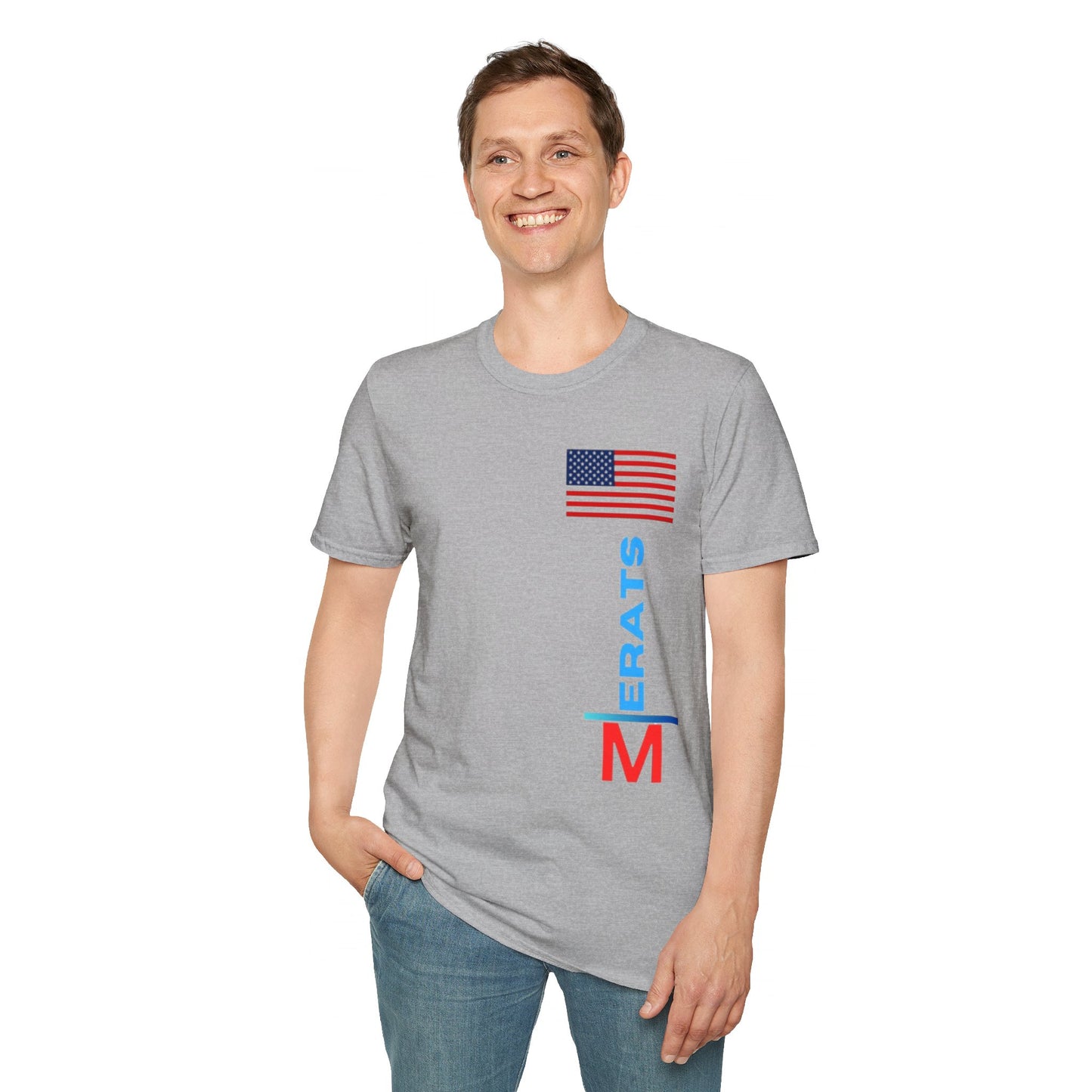 American Flag Graphic T-Shirt