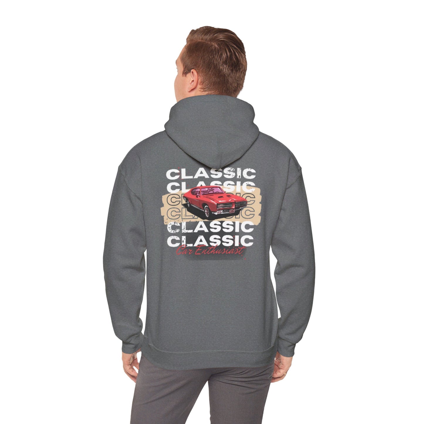 VINTAGE CAR Hooded Sweatshirt