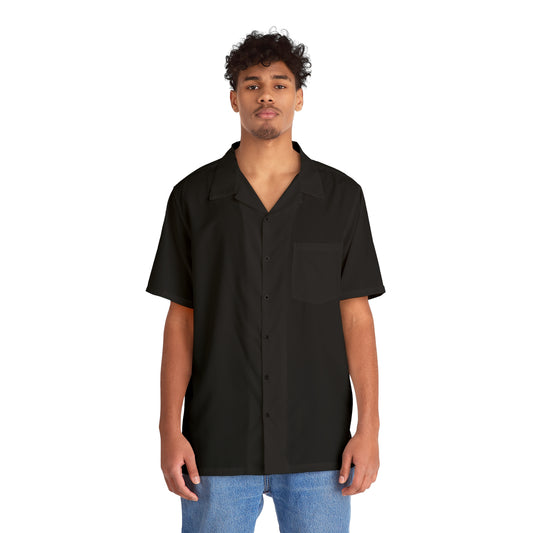 Men's Black Hawaiian Shirt