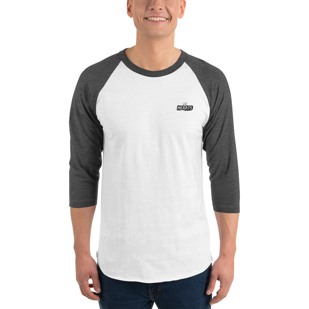 3/4 sleeve raglan merats shirt