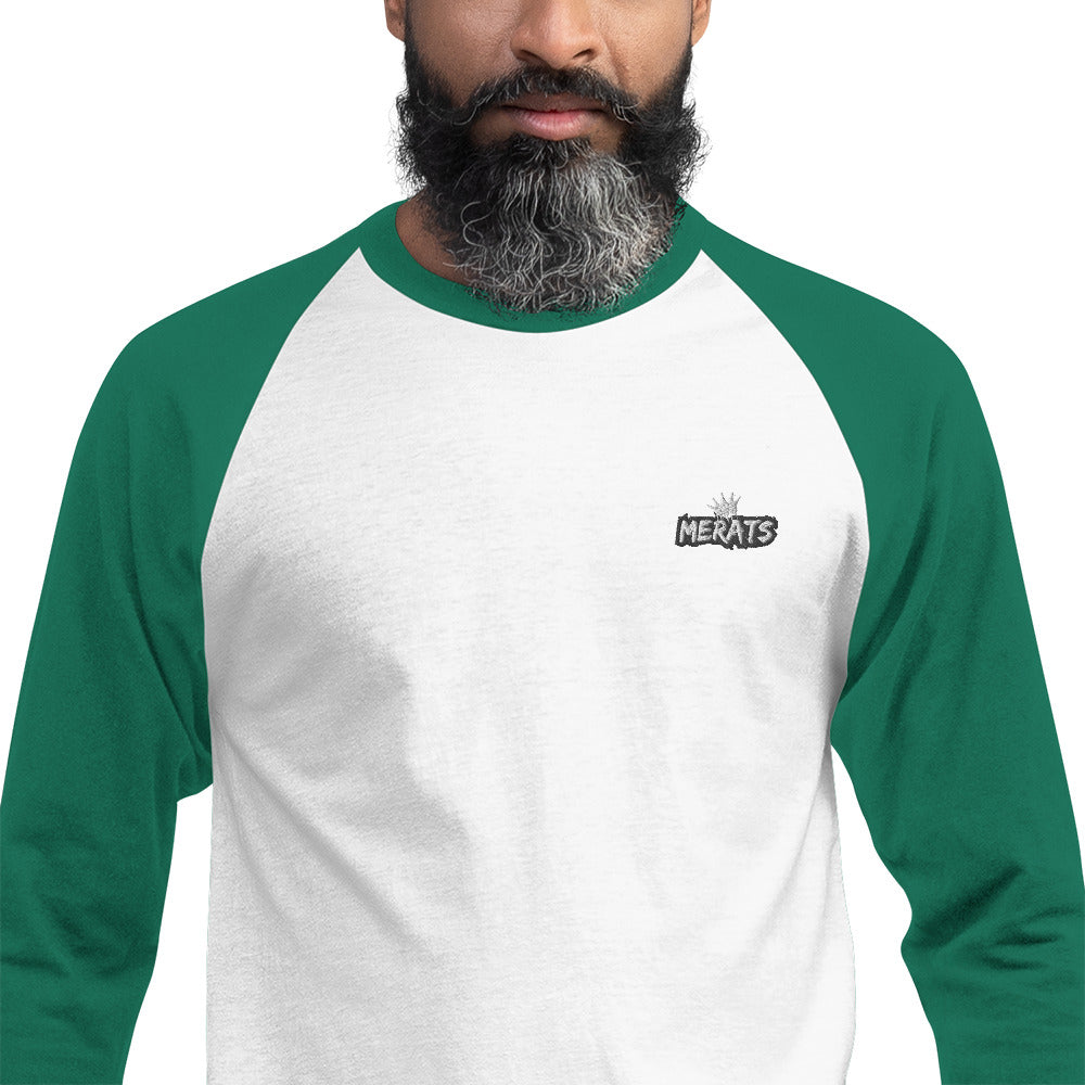 3/4 sleeve raglan merats shirt