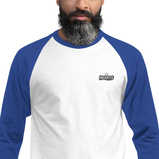 3/4 sleeve raglan shirt